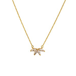 Marquise Flower Necklace 