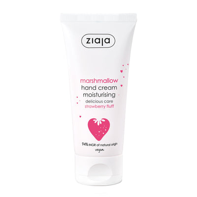 Marshmallow Strawberry Fluff - Hand Cream - Delicious Skin Care 