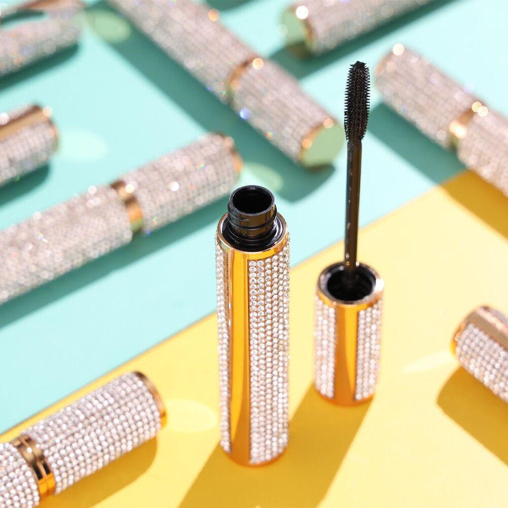 Mega Volume Vegan Mascara – Smudge-Proof with Handmade Diamond Case by EpiLynx