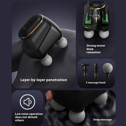 PulseRelief™ Deep Tissue Massage Gun – Muscle Recovery &amp; Pain Relief