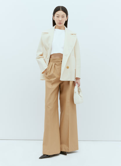 Max Mara Women Wool And Cashmere Pea Coat by Luosophy