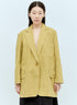 Max Mara Women Oversized Canvas Blazer by Luosophy