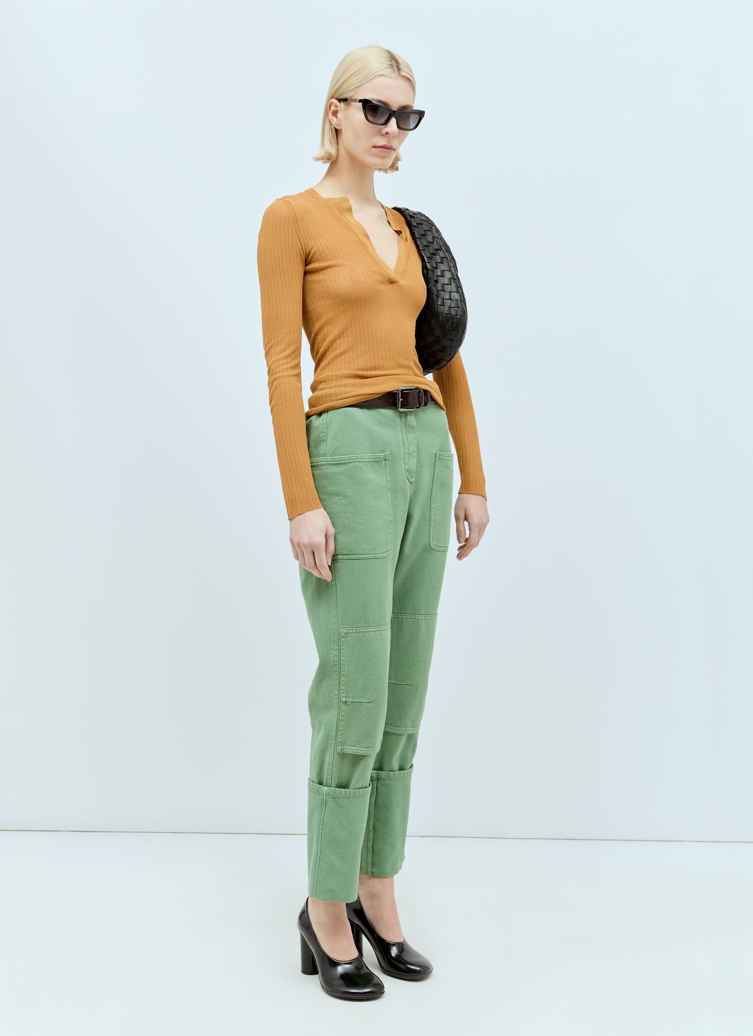 Max Mara Women Cotton Drill Pants by Luosophy