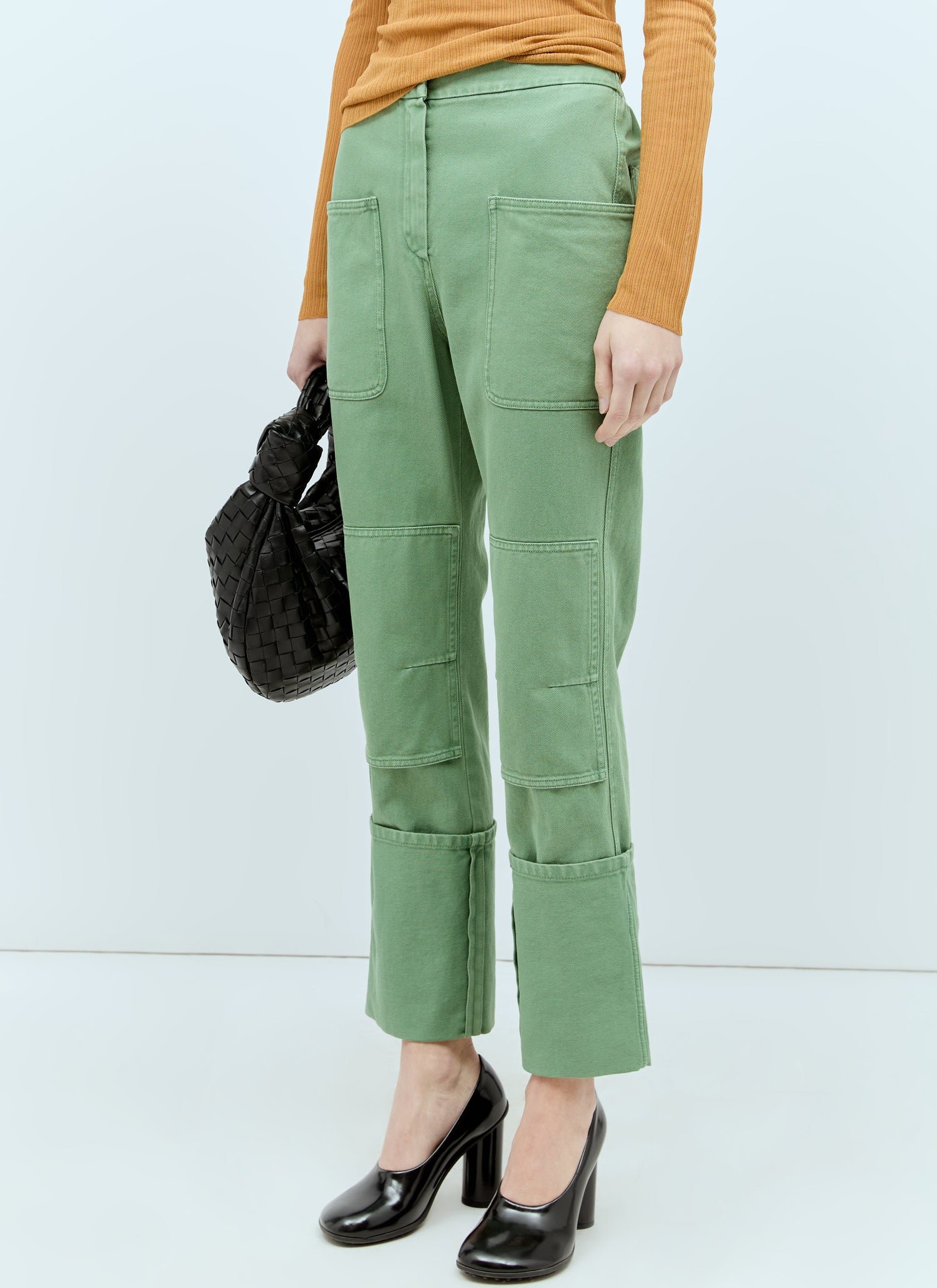 Max Mara Women Cotton Drill Pants by Luosophy
