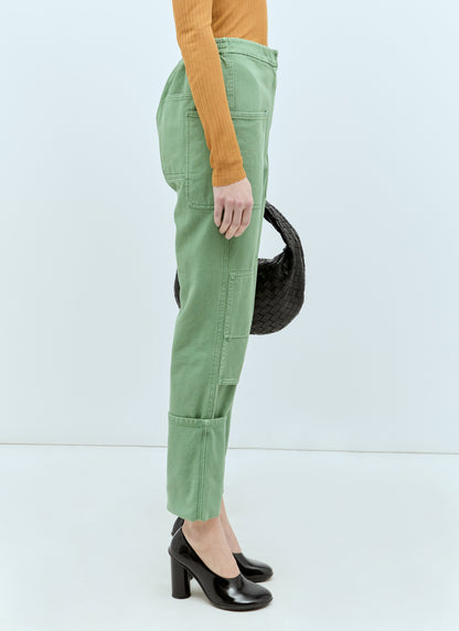 Max Mara Women Cotton Drill Pants by Luosophy
