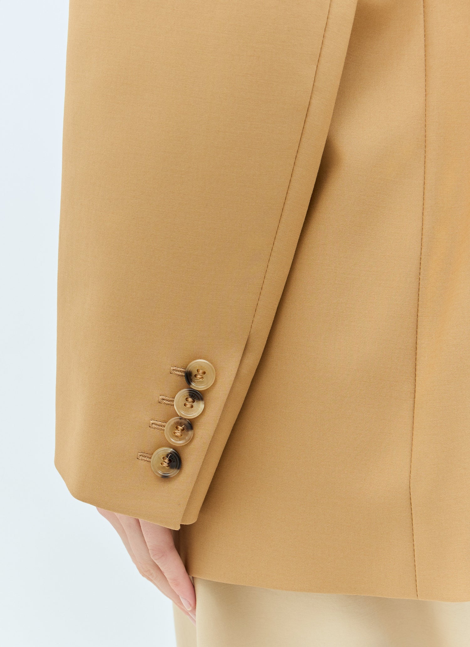 Max Mara Women Oversized Canvas Blazer by Luosophy