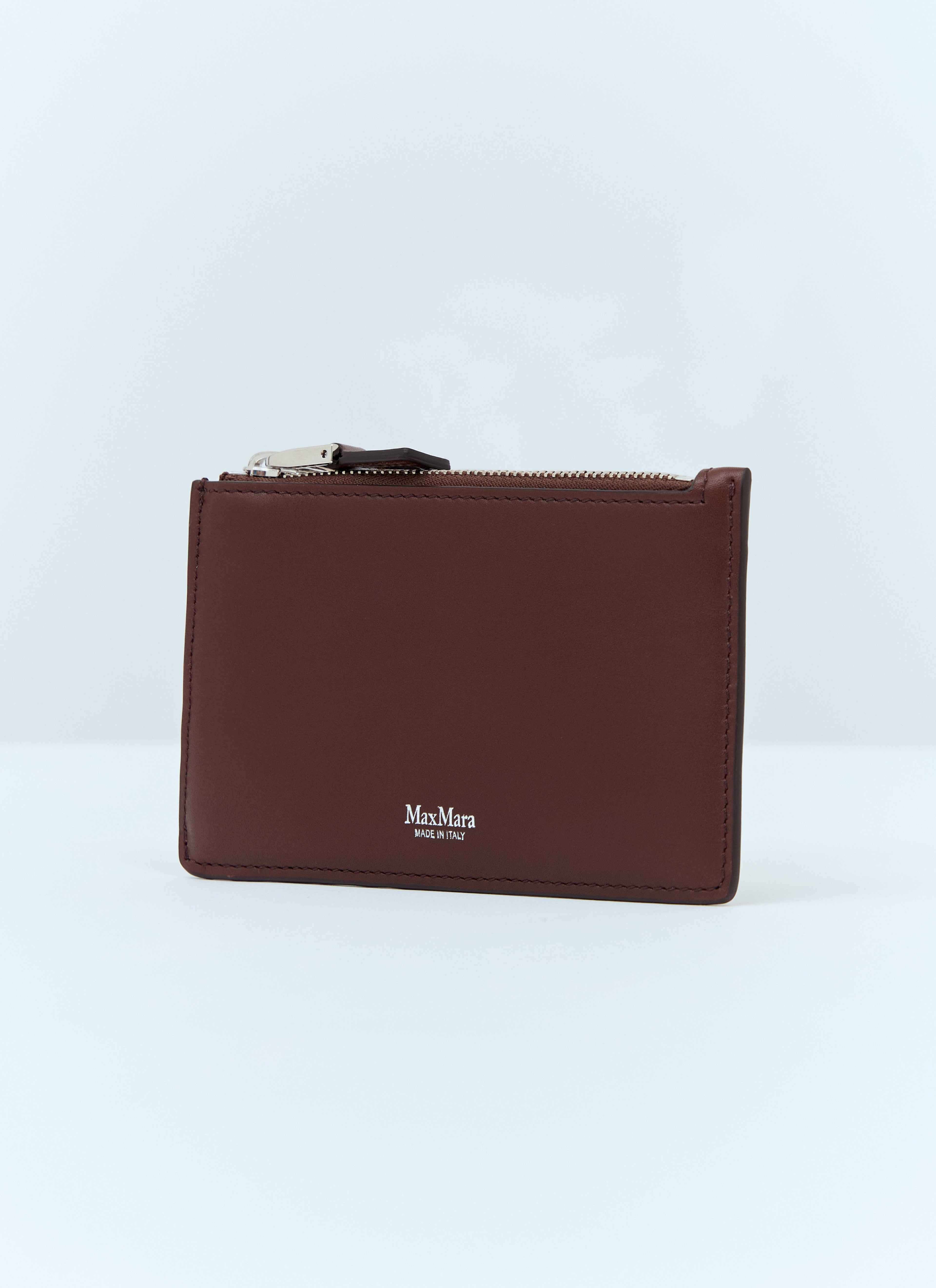Max Mara Women Logo Embossed Cardholder by Luosophy