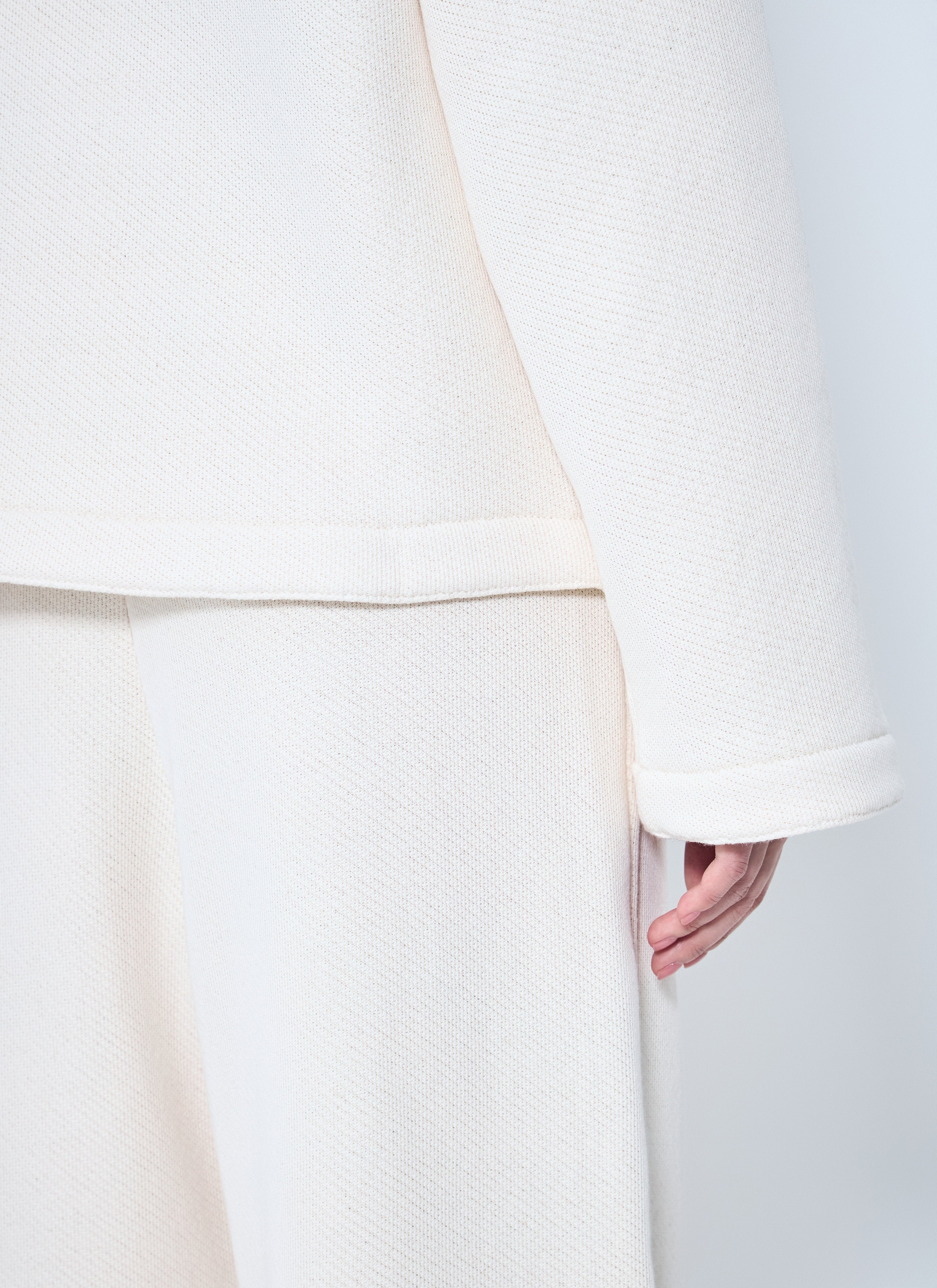 Max Mara Women Logo Embroidery Hooded Sweatshirt by Luosophy