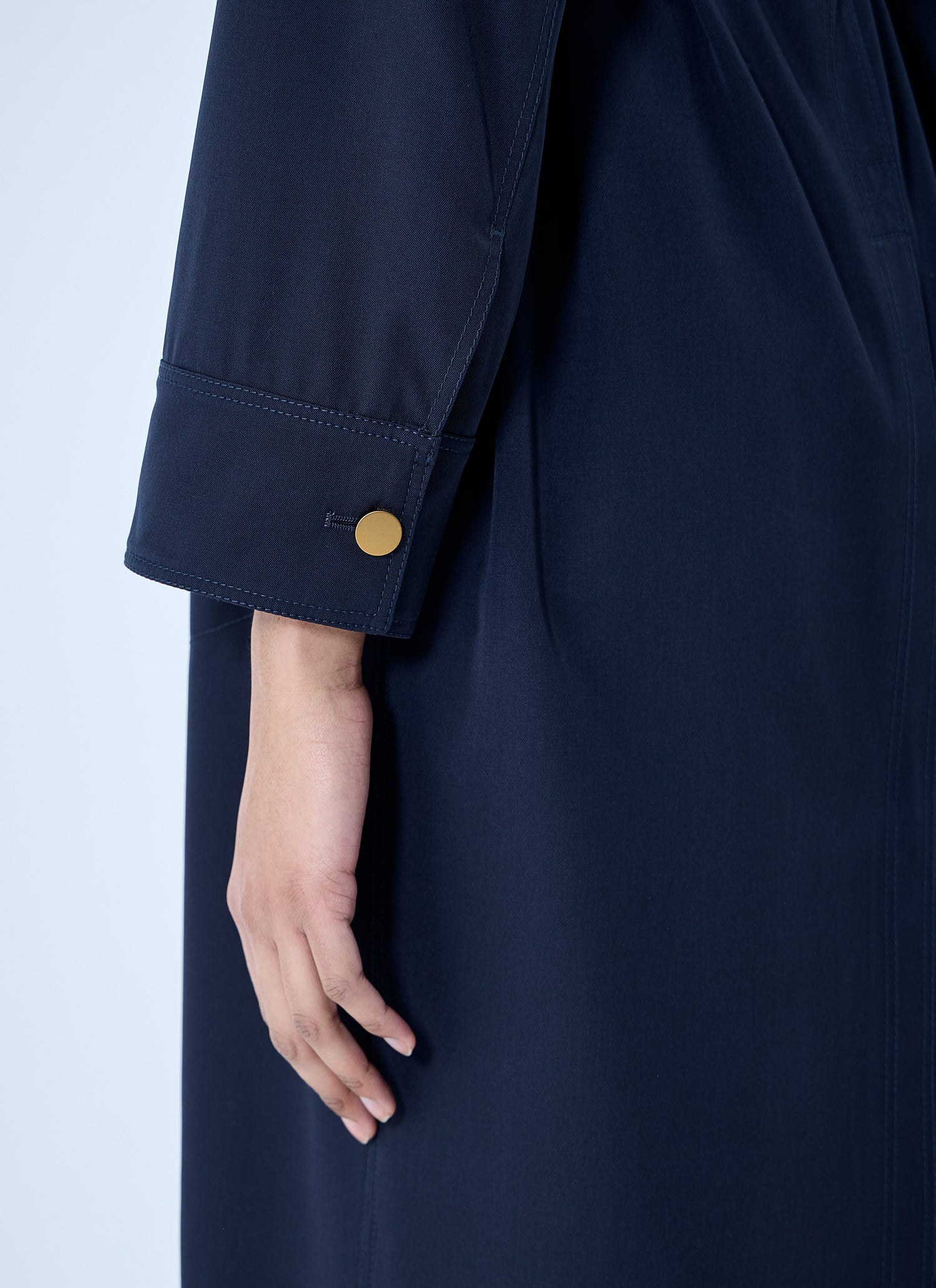 Max Mara Women Gabardine Wool Coat by Luosophy