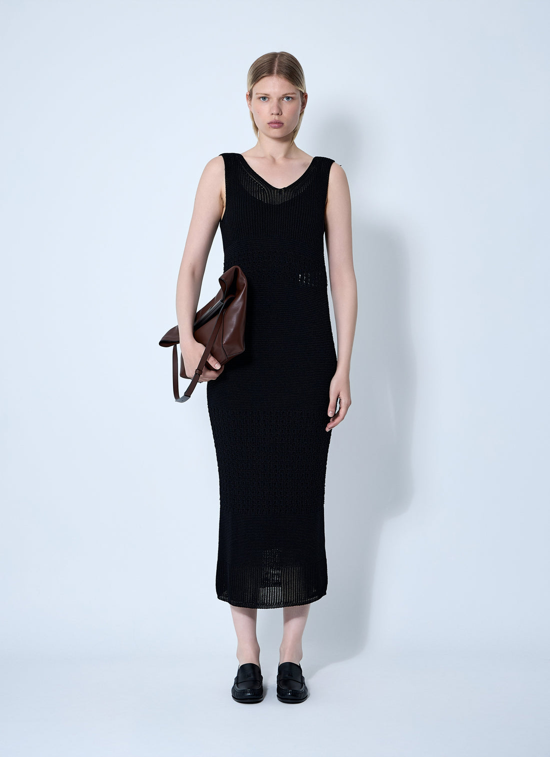 Max Mara Women Valois Crochet Midi Dress by Luosophy
