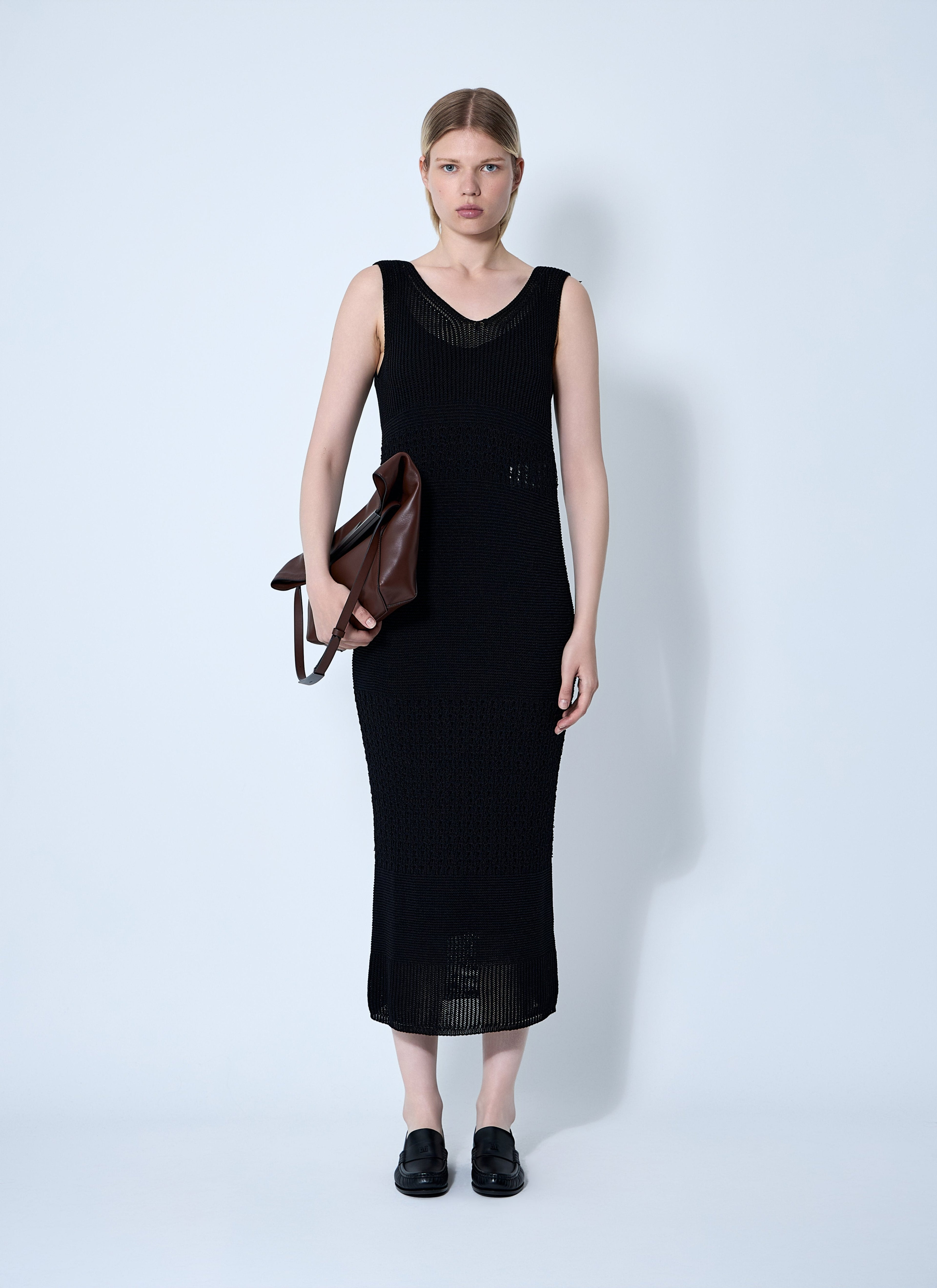 Max Mara Women Valois Crochet Midi Dress by Luosophy