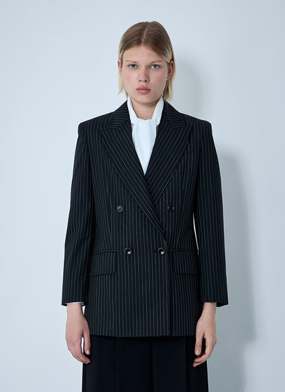 Max Mara Women Mattia Double-Breasted Blazer by Luosophy
