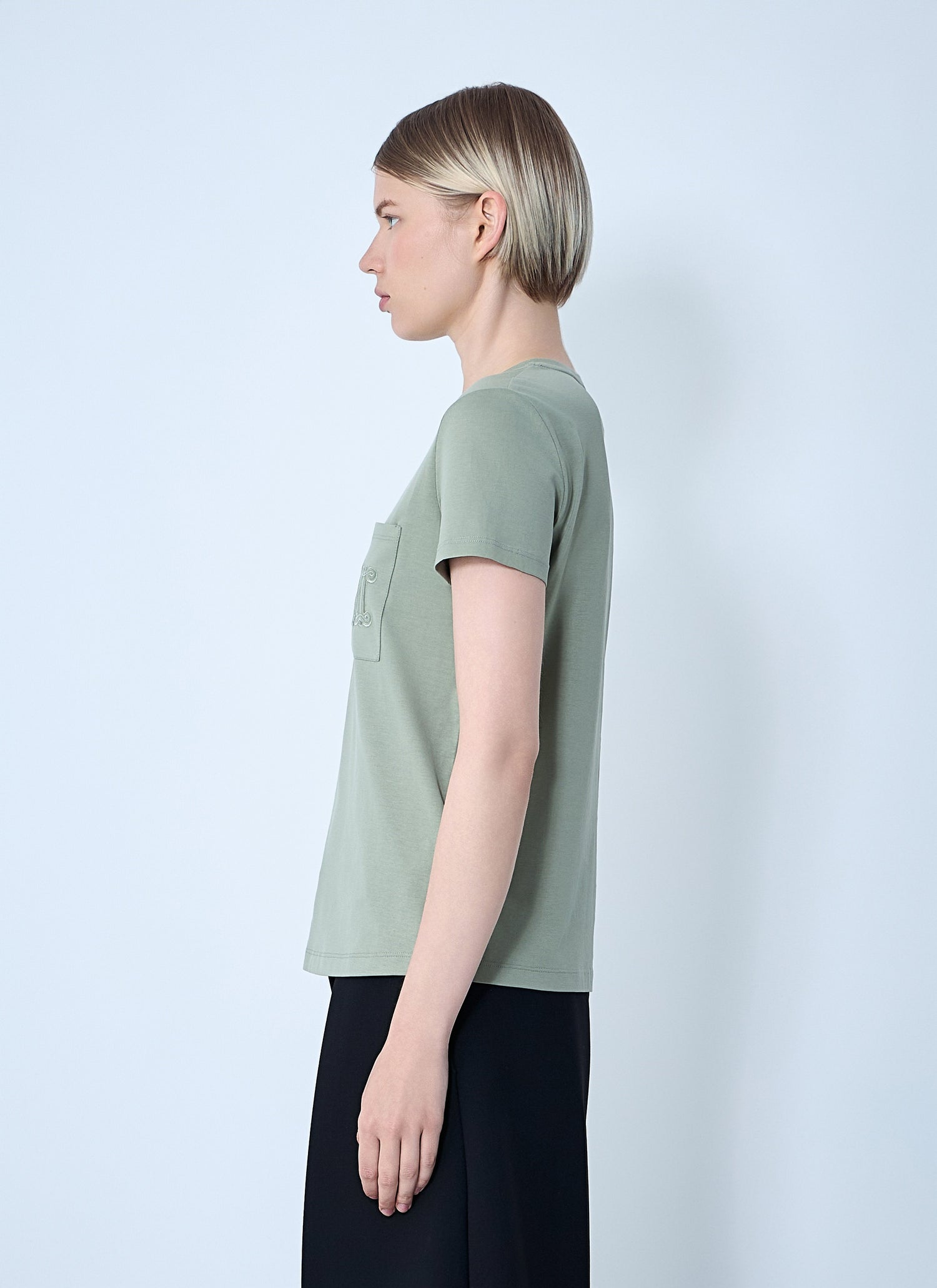 Max Mara Women Logo Motif T-Shirt by Luosophy