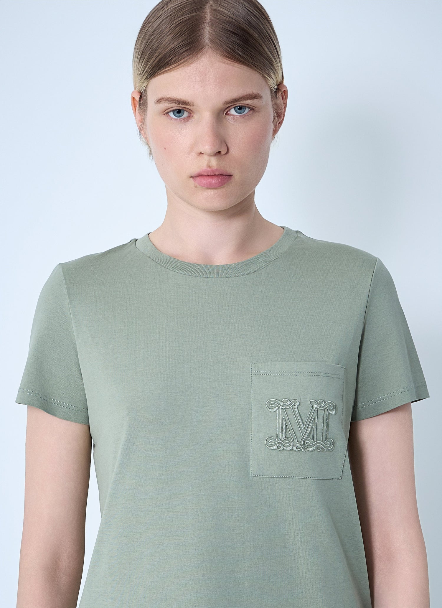 Max Mara Women Logo Motif T-Shirt by Luosophy