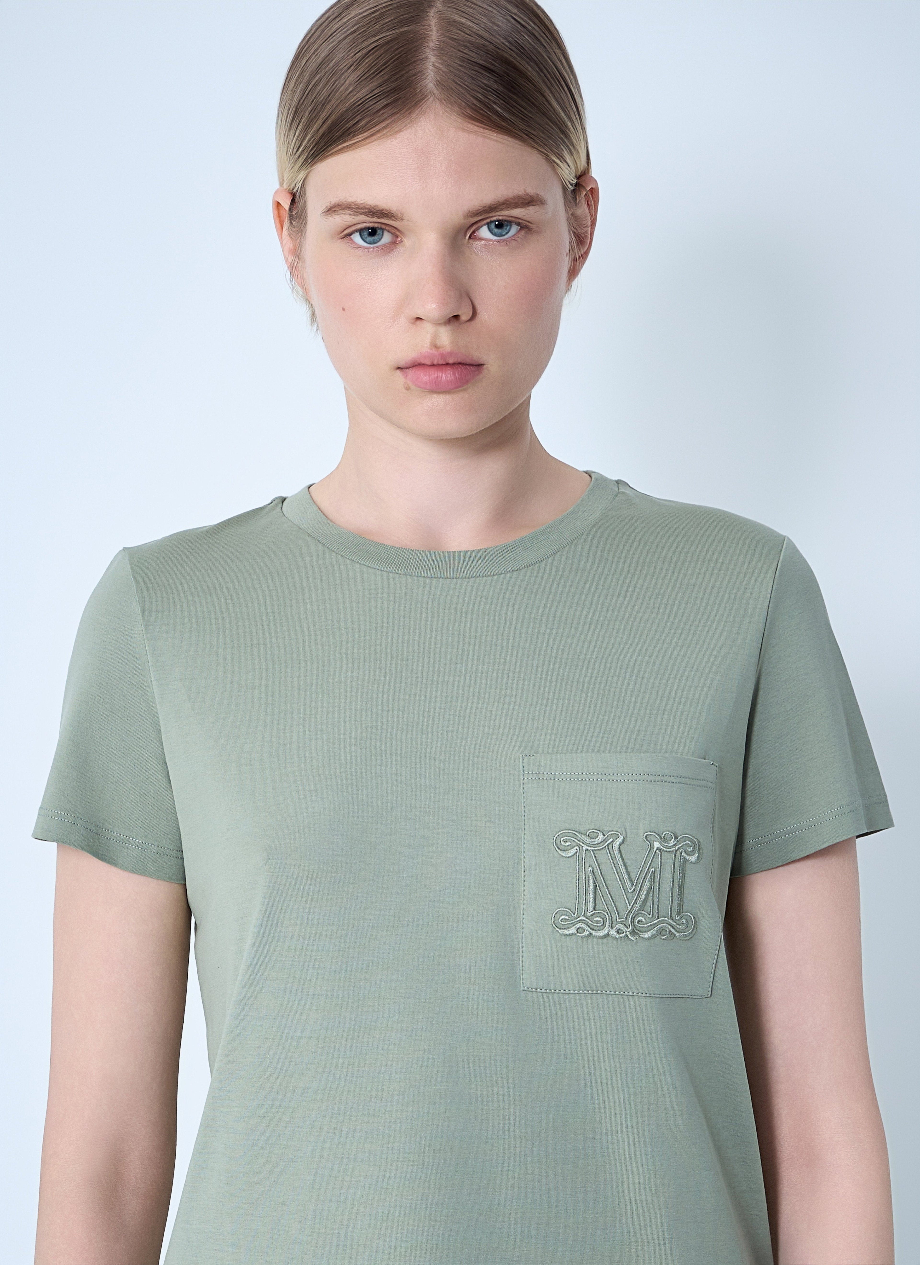 Max Mara Women Logo Motif T-Shirt by Luosophy