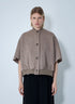 Max Mara Women Cashmere Logo Motif Poncho by Luosophy