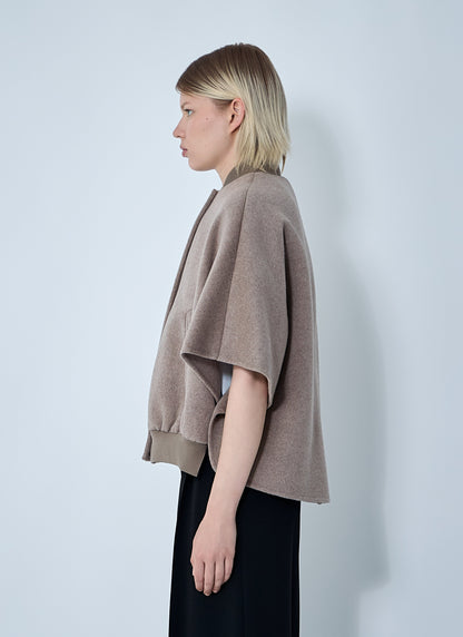 Max Mara Women Cashmere Logo Motif Poncho by Luosophy