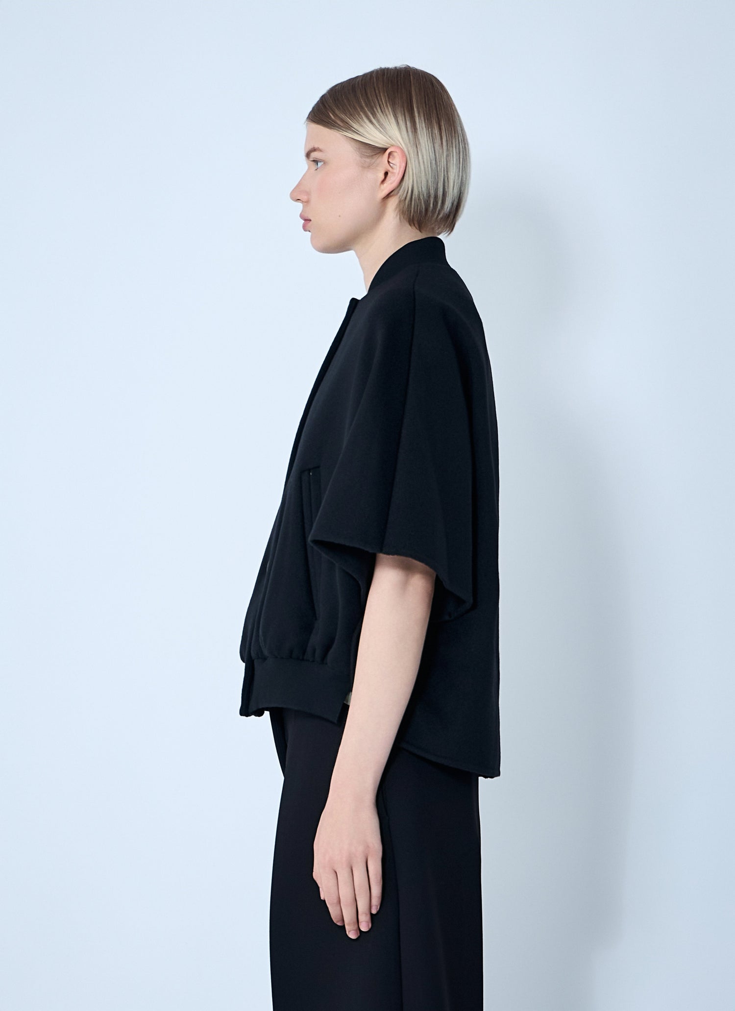 Max Mara Women Cashmere Cropped Sleeve Jacket by Luosophy