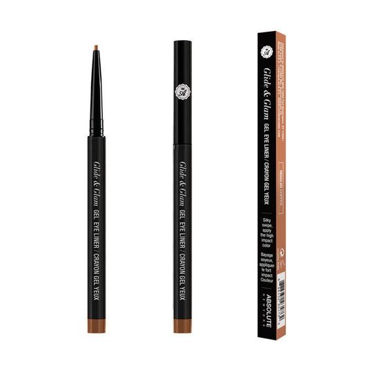 ABSOLUTE Glide & Glam Gel Eyeliner - Rose Gold - DestGlow