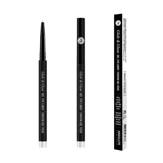 ABSOLUTE Glide & Glam Gel Eyeliner - White Pearl - DestGlow