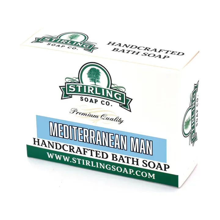 Stirling Soap Co. Mediterranean Man Shampoo Bar 3.8 oz by Pasteur Pharmacy