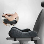 CushioRest™ Memory Foam Armrest Pads – Ergonomic Chair Cushion for Elbow & Arm Comfort