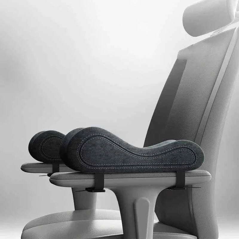 CushioRest™ Memory Foam Armrest Pads – Ergonomic Chair Cushion for Elbow &amp; Arm Comfort