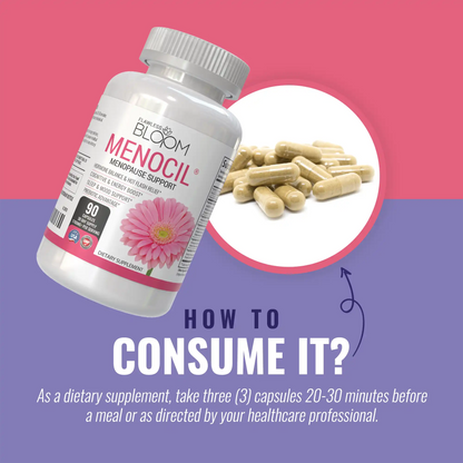 Menocil - Menopause Support Formula with Natural Ingredients