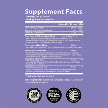 Menocil - Menopause Support Formula with Natural Ingredients