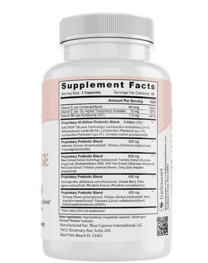 Menopause Support: - A Thoughtful Blend of Ingredients by Bellawell