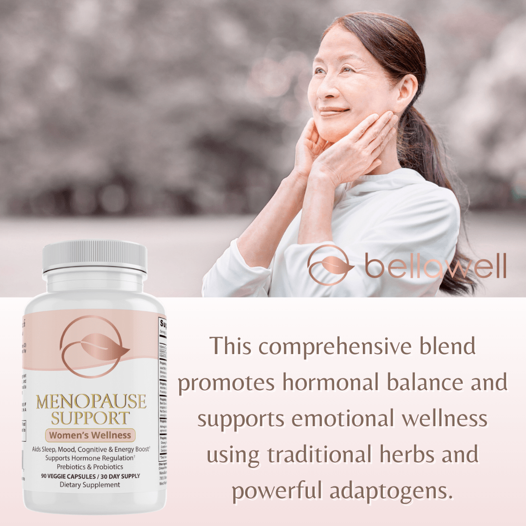 Menopause Support: - A Thoughtful Blend of Ingredients by Bellawell