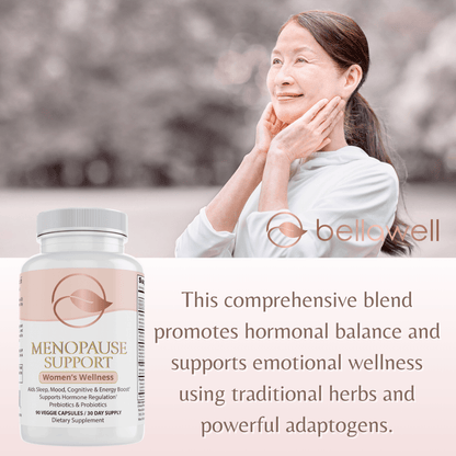 Menopause Support: - A Thoughtful Blend of Ingredients by Bellawell