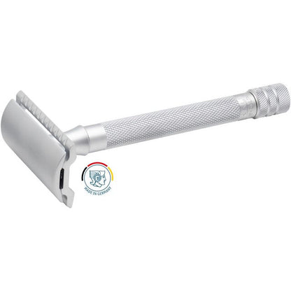 Merkur 22C Matte Finish HD Long Handle Double Edge Safety Razor [22 002] by Pasteur Pharmacy