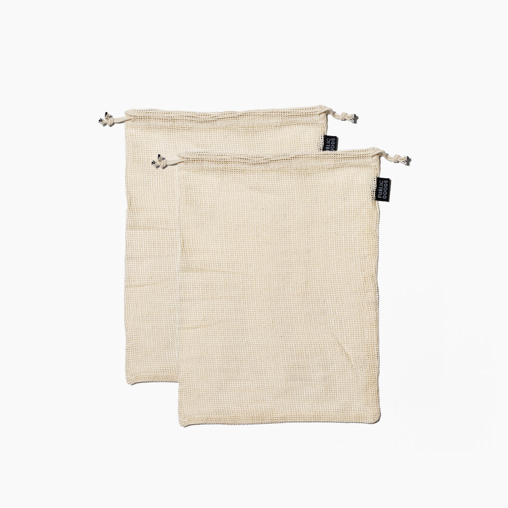 Organic Cotton Mesh Produce Bags 