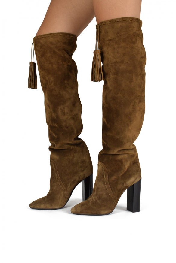 Saint Laurent Women Meurice Boots by Luosophy