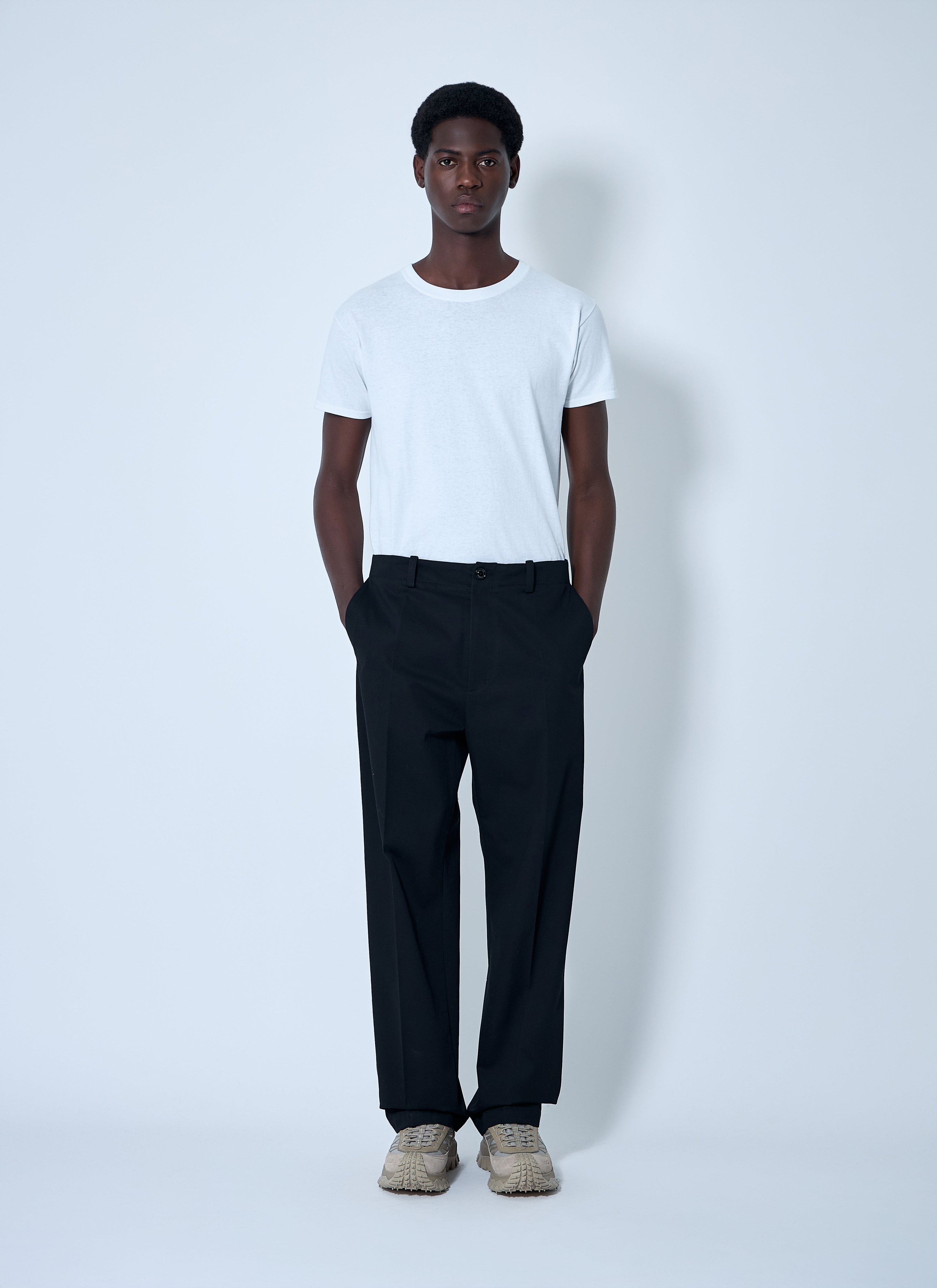 Moncler X Frgmt Hiroshi Fujiwara Men Logo Print Pants by Luosophy