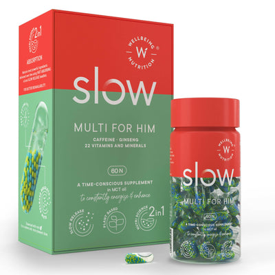 Wellbeing Nutrition Slow | Multivitamin for Him Capsules