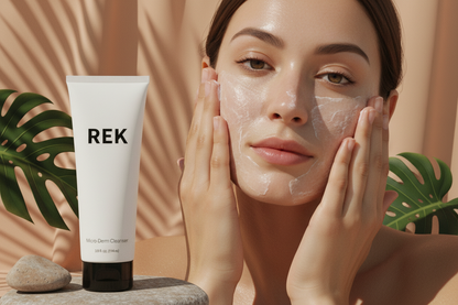 Micro-Derm Cleanser – Exfoliating &amp; Renewing | REK Cosmetics by REK Cosmetics
