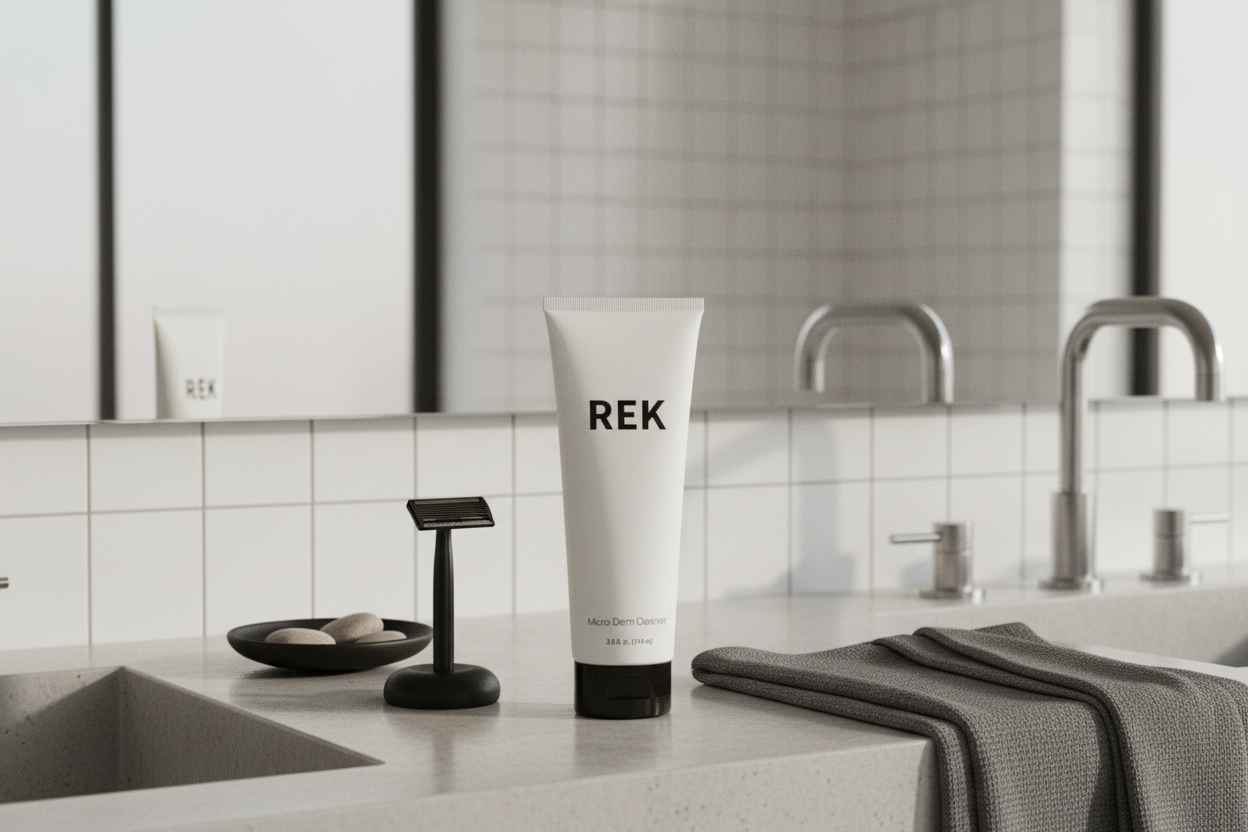 Micro-Derm Cleanser – Exfoliating &amp; Renewing | REK Cosmetics by REK Cosmetics