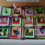 Bath Bombs for Kids with MineCrafter Toys Inside - BANG - BOOM - TNT - MADE in US, Natural Ingredients (12 Count) Pack of 1