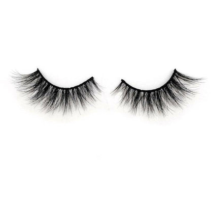 VIP Mink Fur Eyelashes, Purple Box