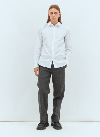 Miu Miu Men Marled Wool Pants by Luosophy