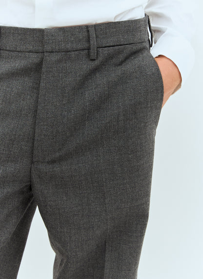 Miu Miu Men Marled Wool Pants by Luosophy