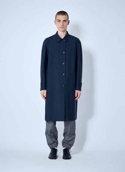 Miu Miu Men Single-Breasted Mohair Coat by Luosophy