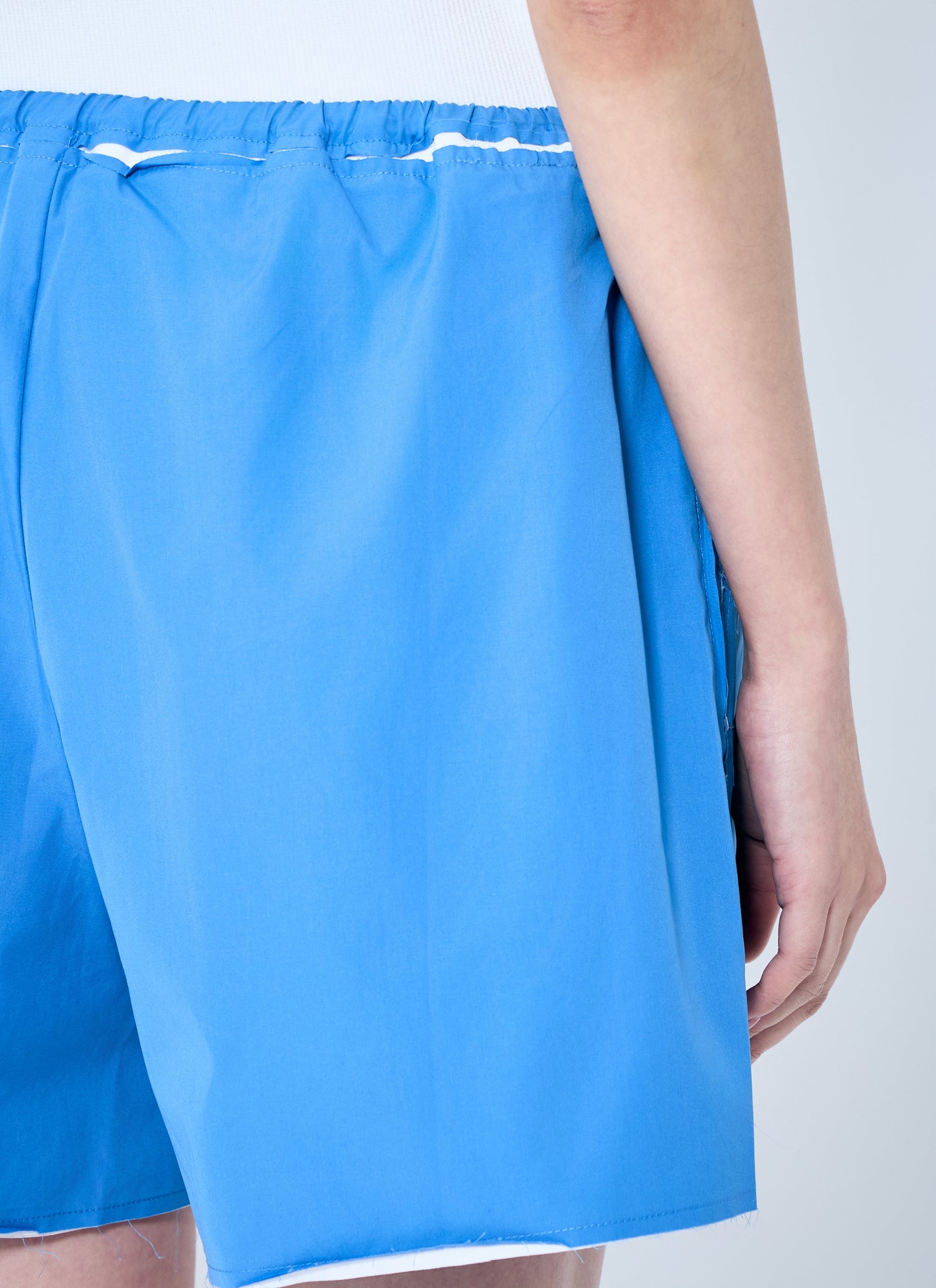 Miu Miu Women Poplin Boxer Shorts by Luosophy