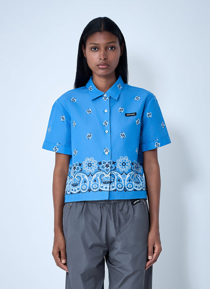 Miu Miu Women Bandana Shirt by Luosophy