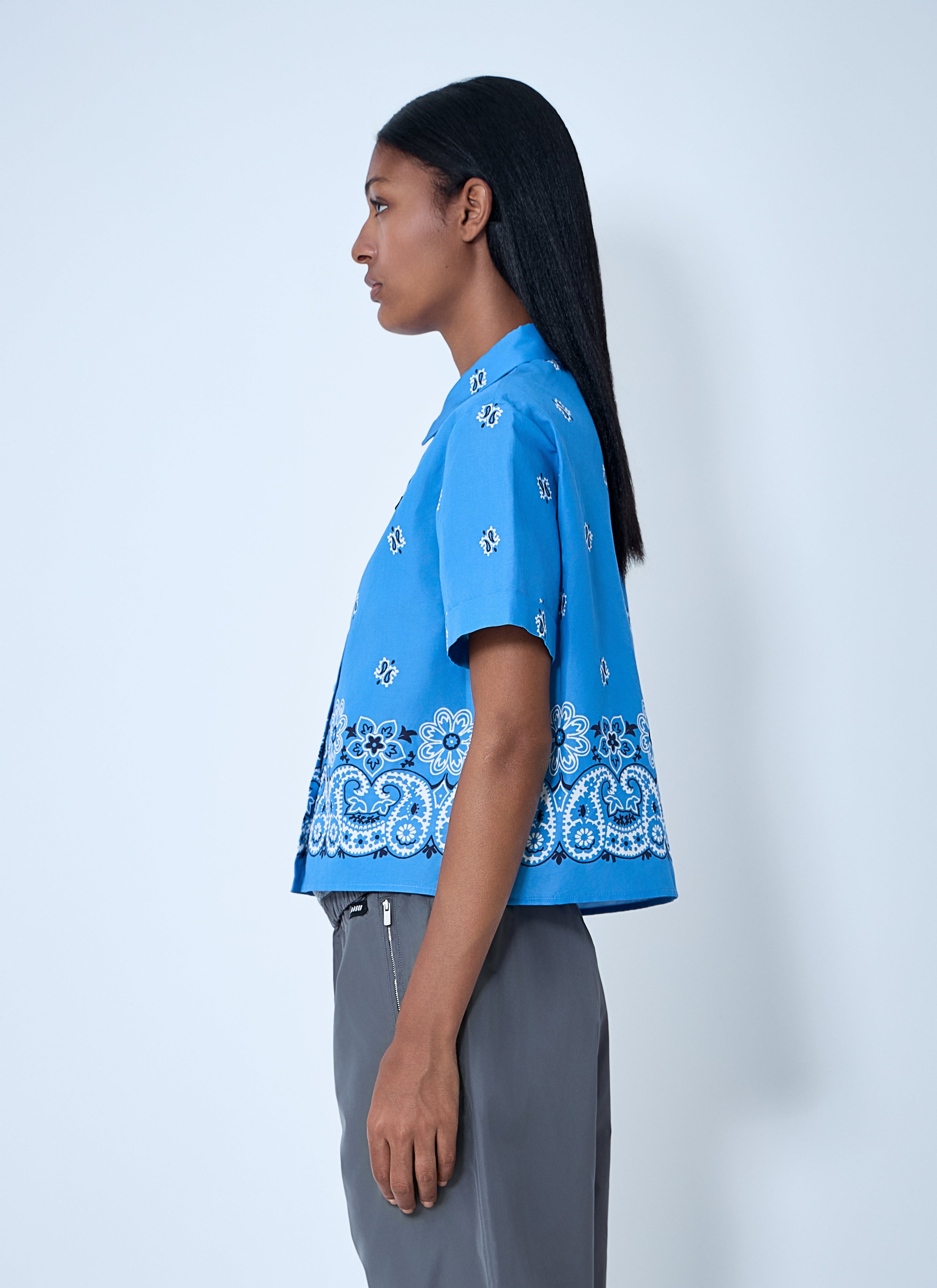 Miu Miu Women Bandana Shirt by Luosophy
