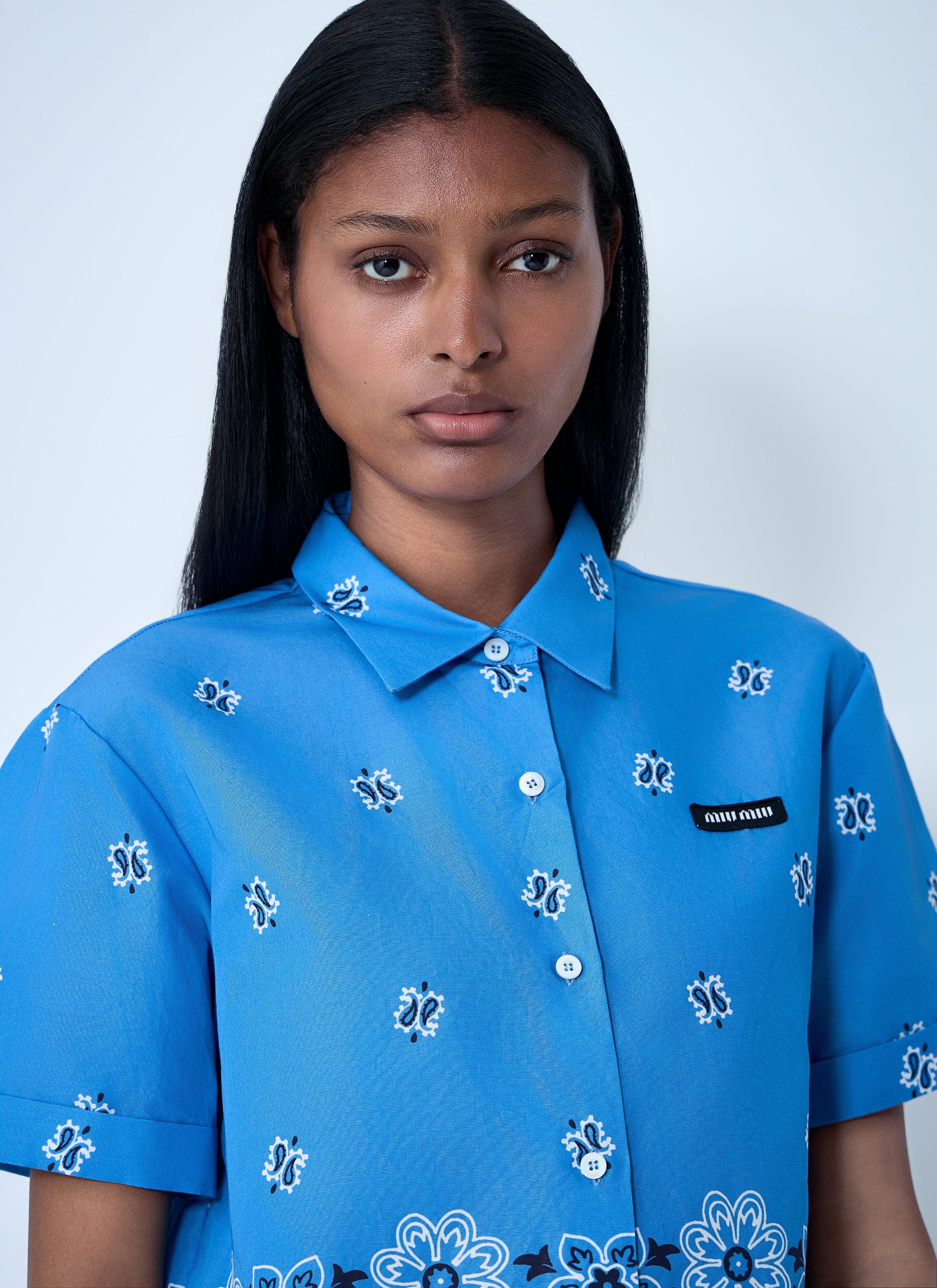 Miu Miu Women Bandana Shirt by Luosophy