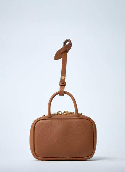 Miu Miu Women Micro Beau Leather Bag by Luosophy