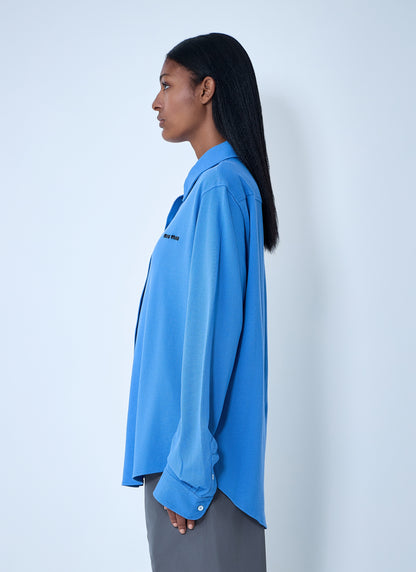Miu Miu Women Logo Motif Shirt by Luosophy